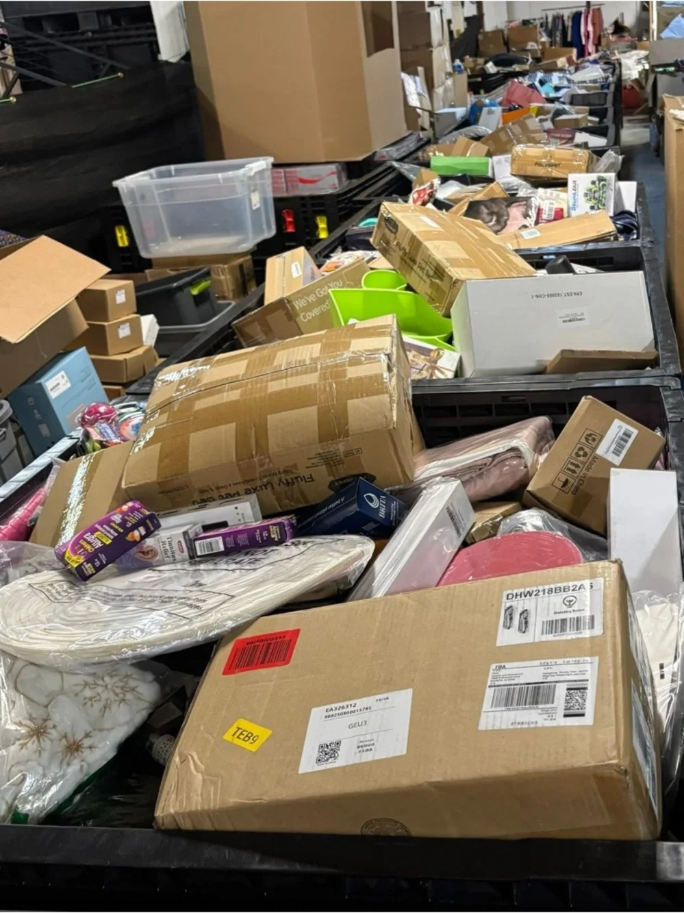100 pcs mystery box return Amazon marshalls Walmart target liquidation gen mech